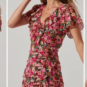Astr The Label Floral Dress